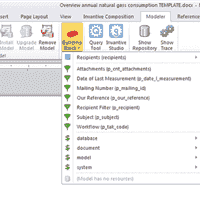 Database Word integration building blocks