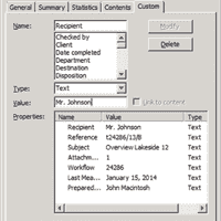 Database Word integration overview unit